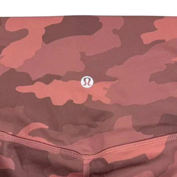 LULULEMON Align High-Rise Pant 28" Size 6 Heritage 365 Camo Brier Rose Multi - Picture 6 of 6
